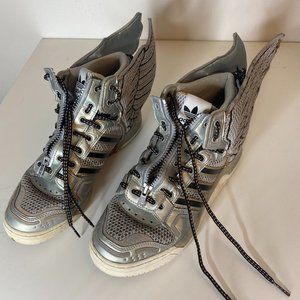 Exclusive Adidas x Jeremy Scott Silver Mesh Wings 2.0
